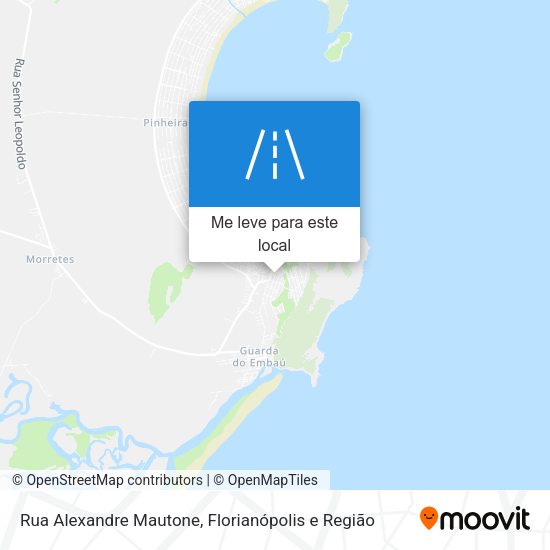 Rua Alexandre Mautone mapa