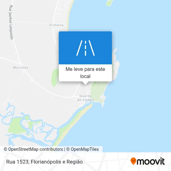 Rua 1523 mapa