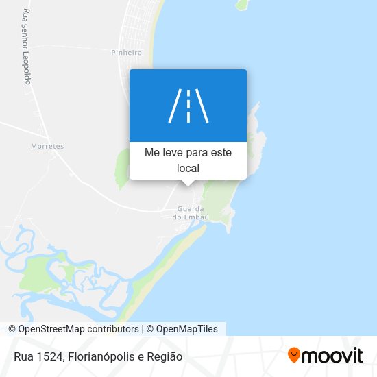 Rua 1524 mapa
