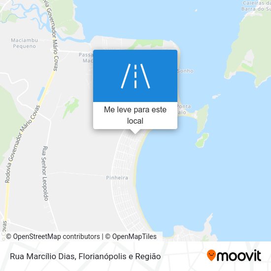 Rua Marcílio Dias mapa