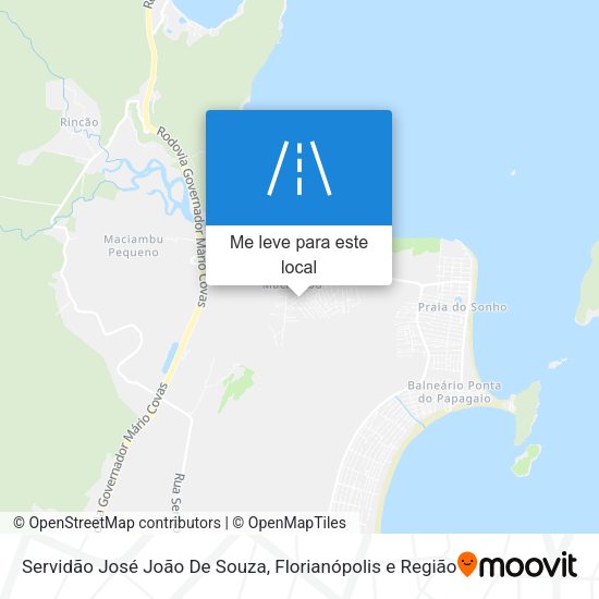 Servidão José João De Souza mapa