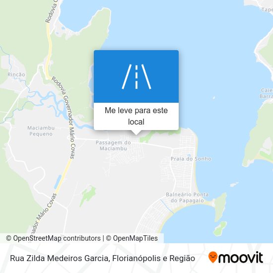 Rua Zilda Medeiros Garcia mapa