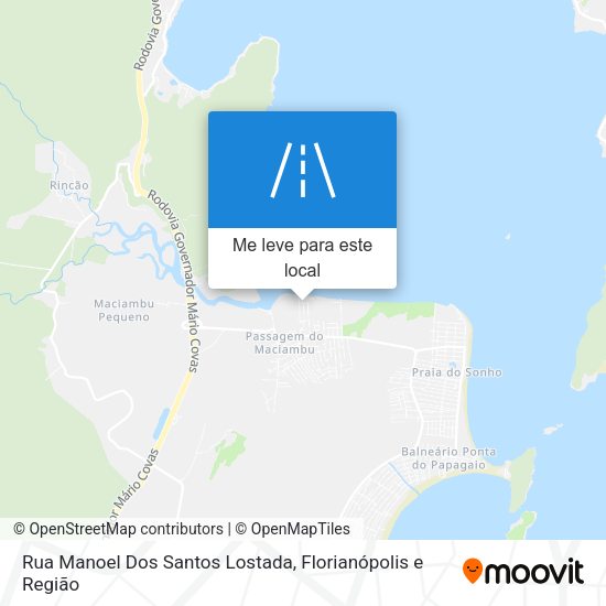 Rua Manoel Dos Santos Lostada mapa