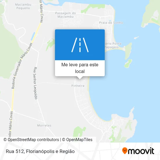 Rua 512 mapa