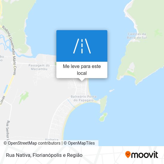 Rua Nativa mapa