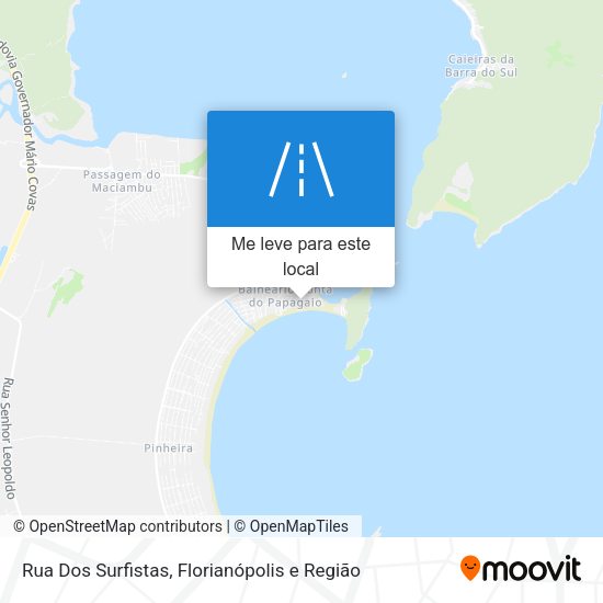 Rua Dos Surfistas mapa
