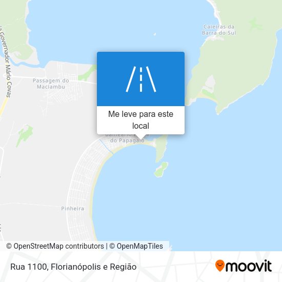 Rua 1100 mapa