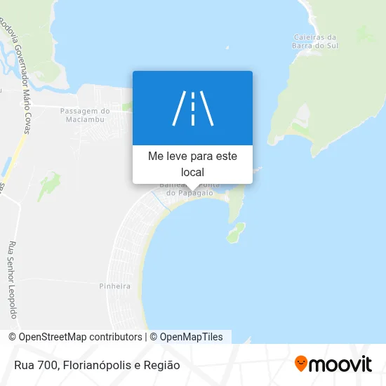 Rua 700 mapa