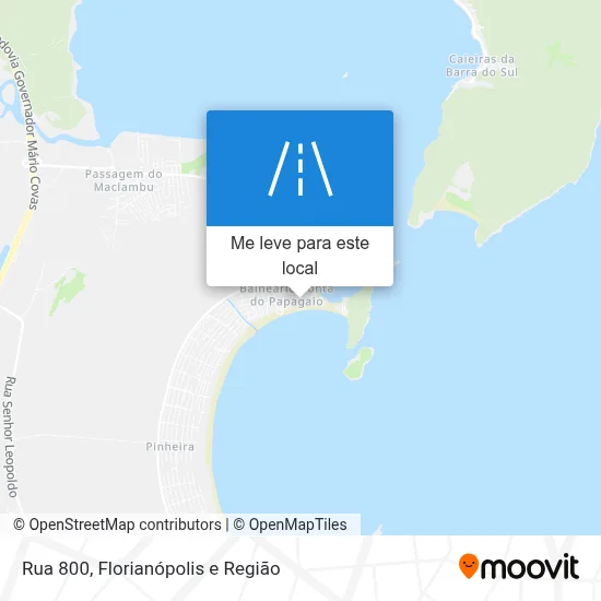 Rua 800 mapa