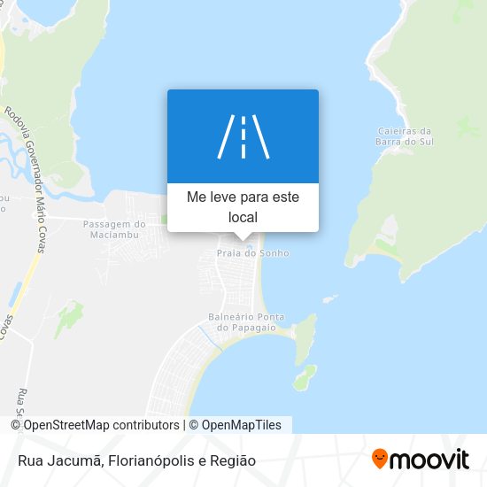 Rua Jacumã mapa