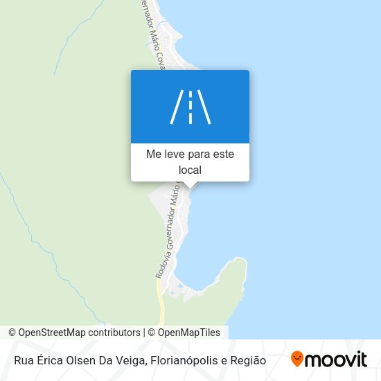 Rua Érica Olsen Da Veiga mapa