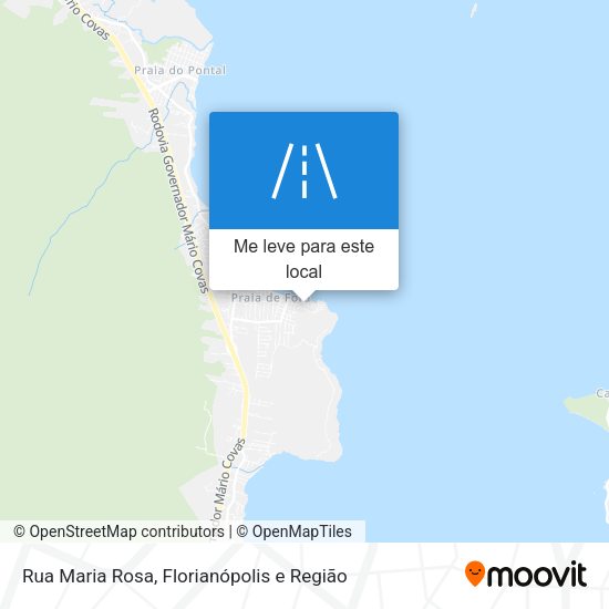 Rua Maria Rosa mapa
