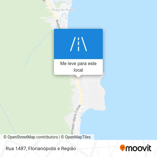 Rua 1487 mapa