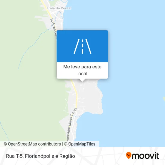 Rua T-5 mapa