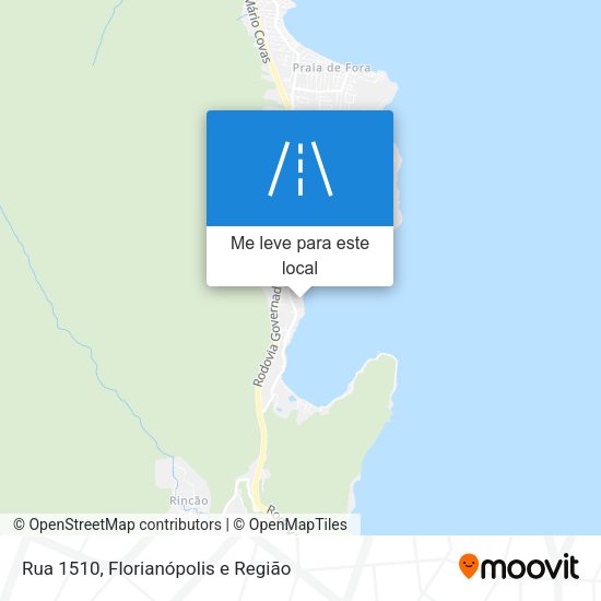 Rua 1510 mapa