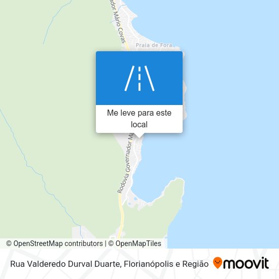 Rua Valderedo Durval Duarte mapa