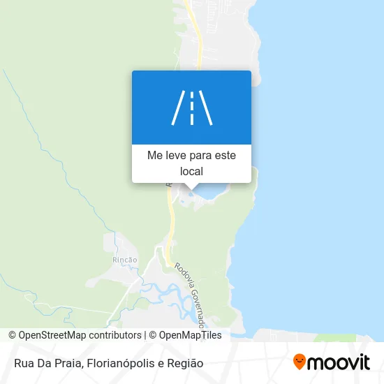 Rua Da Praia mapa