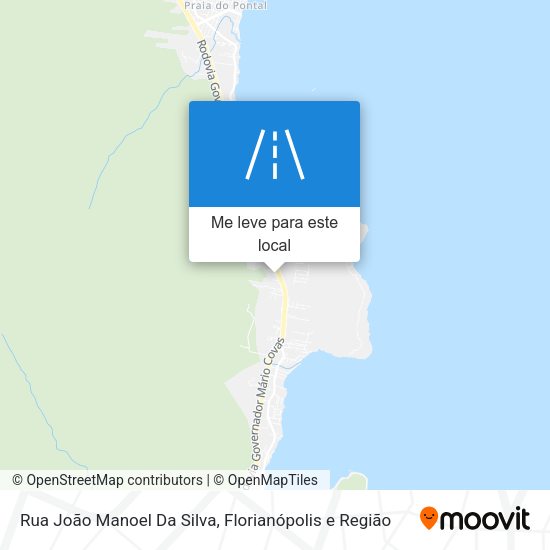 Rua João Manoel Da Silva mapa
