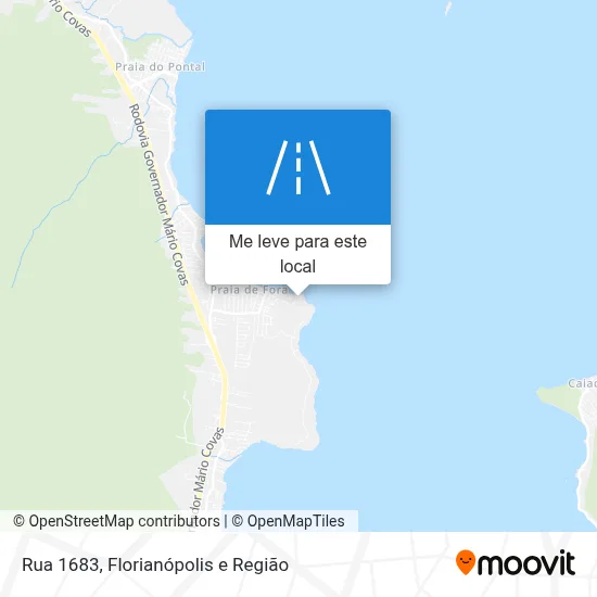 Rua 1683 mapa