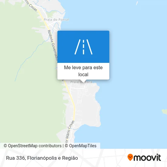 Rua 336 mapa
