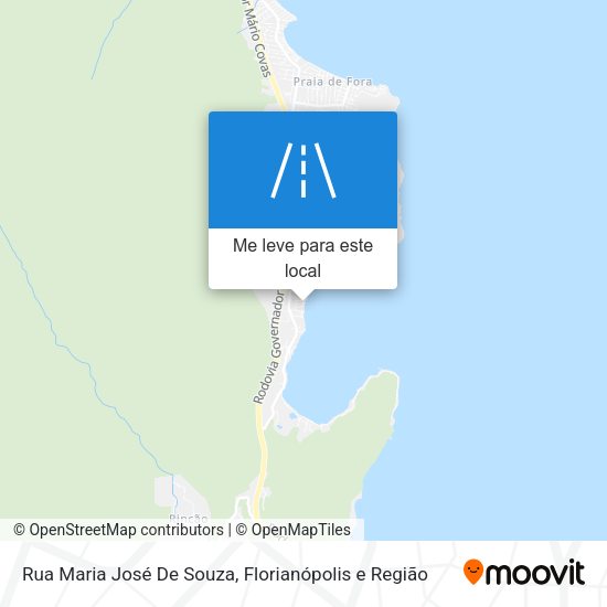 Rua Maria José De Souza mapa
