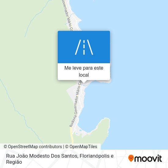 Rua João Modesto Dos Santos mapa
