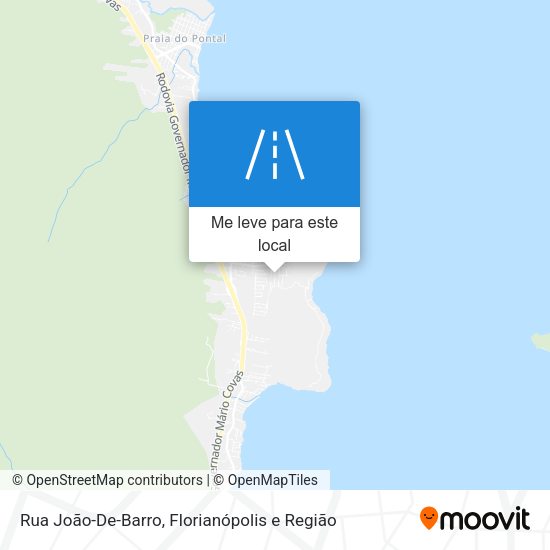 Rua João-De-Barro mapa