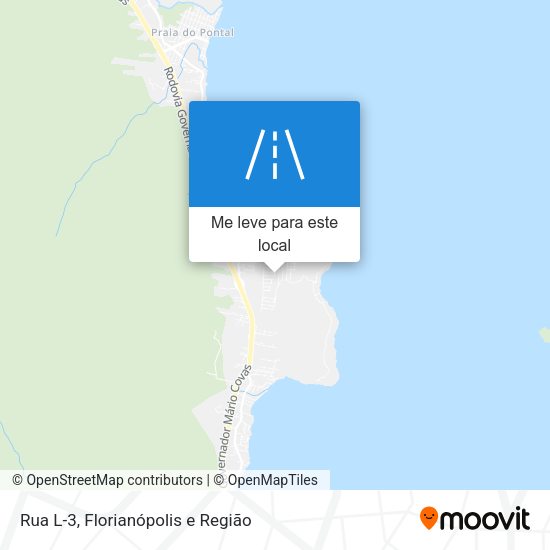 Rua L-3 mapa