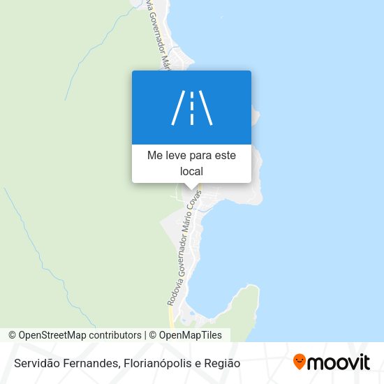 Servidão Fernandes mapa