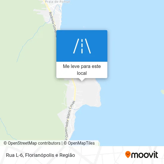 Rua L-6 mapa