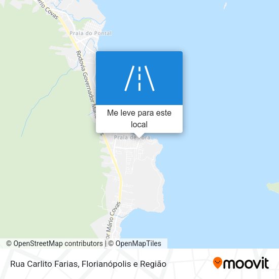 Rua Carlito Farias mapa