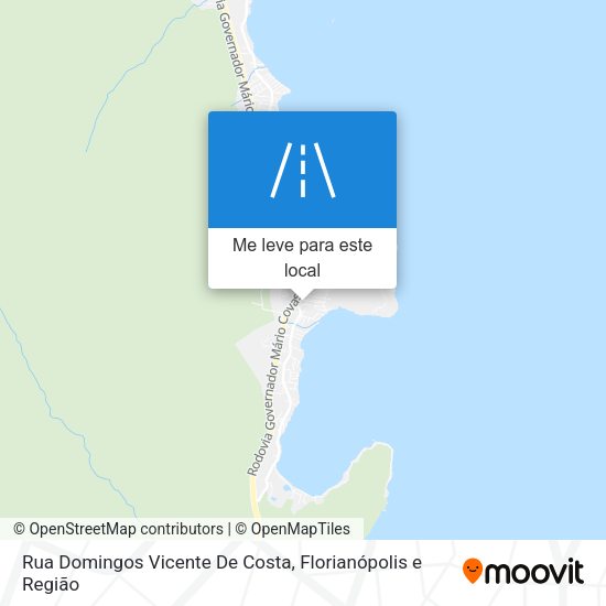 Rua Domingos Vicente De Costa mapa