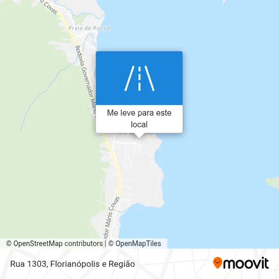 Rua 1303 mapa