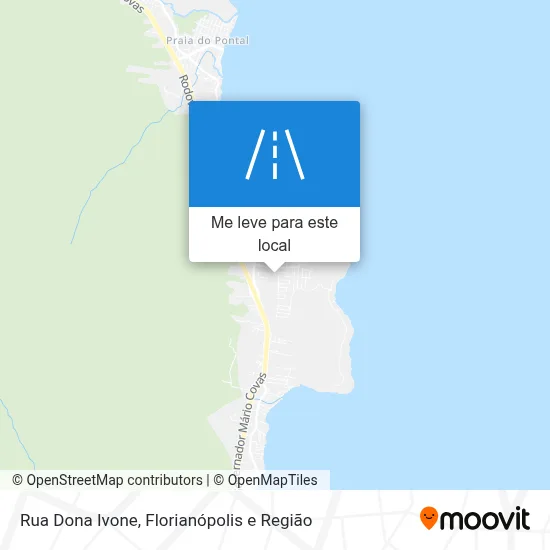 Rua Dona Ivone mapa