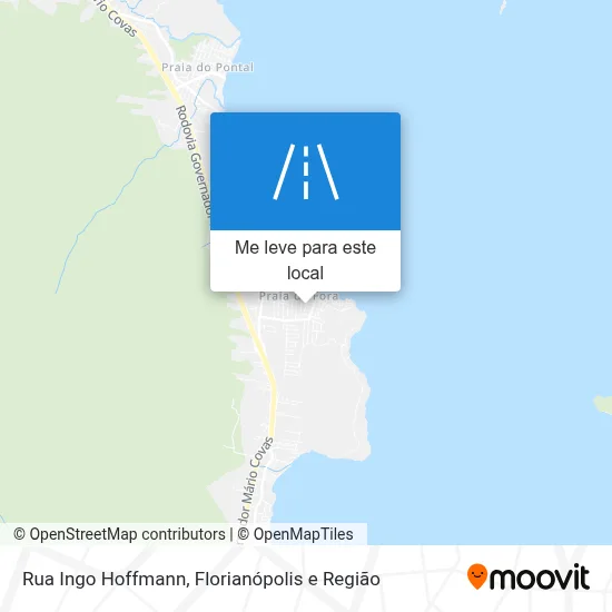 Rua Ingo Hoffmann mapa