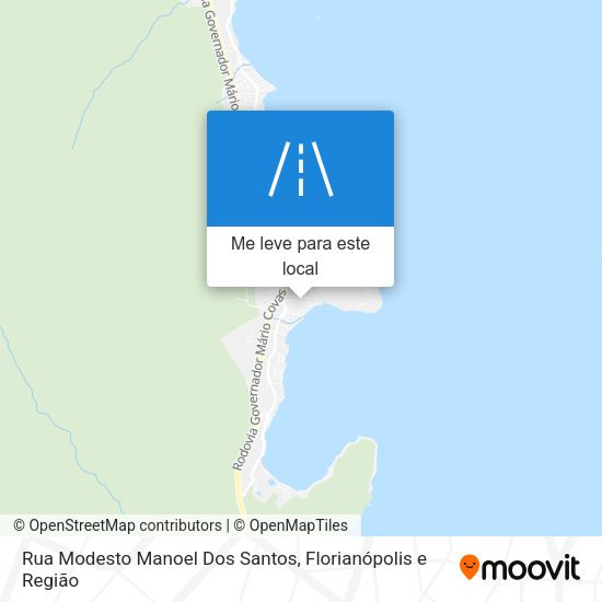 Rua Modesto Manoel Dos Santos mapa