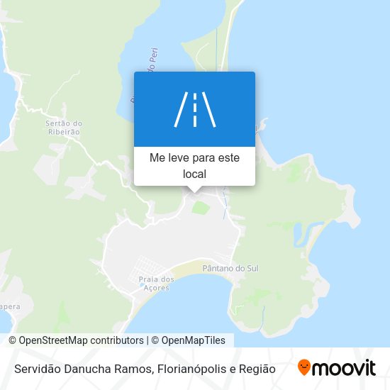 Servidão Danucha Ramos mapa