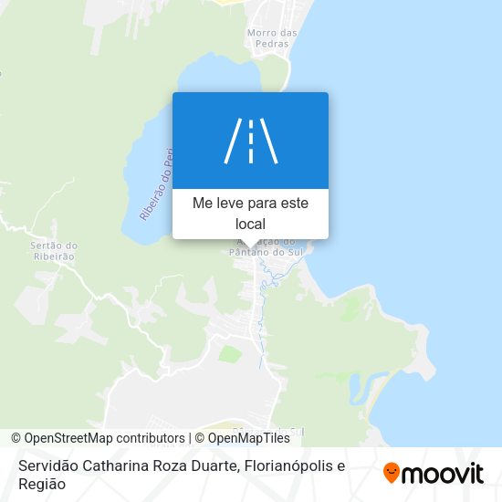 Servidão Catharina Roza Duarte mapa