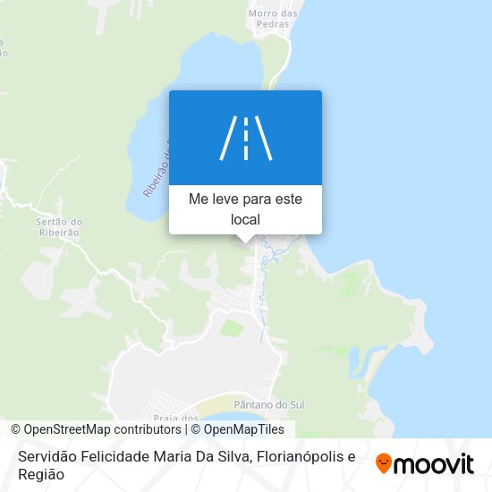 Servidão Felicidade Maria Da Silva mapa