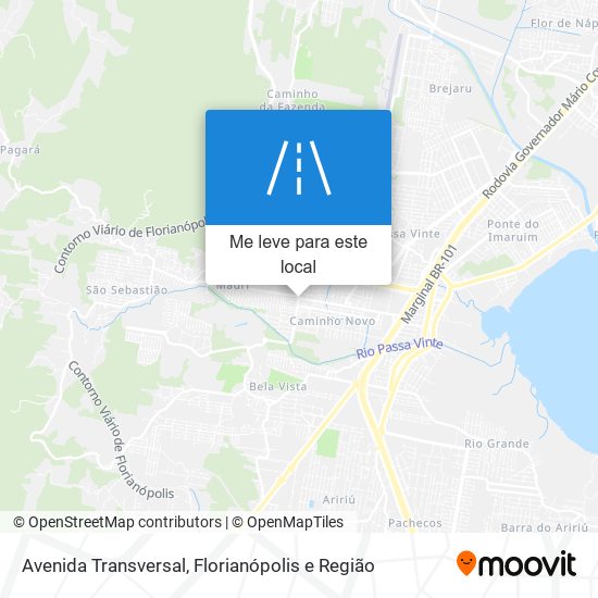 Avenida Transversal mapa