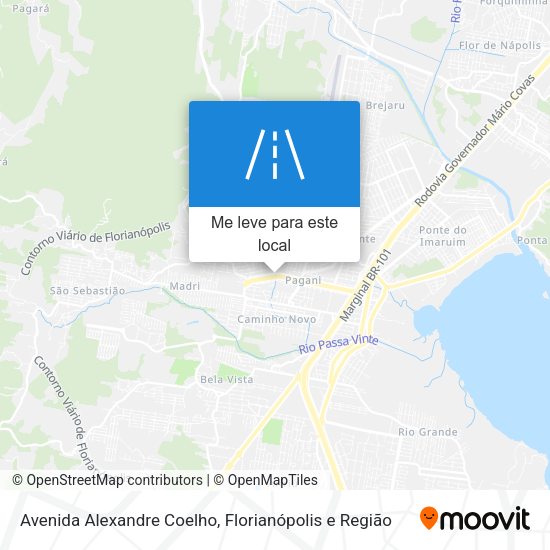 Avenida Alexandre Coelho mapa