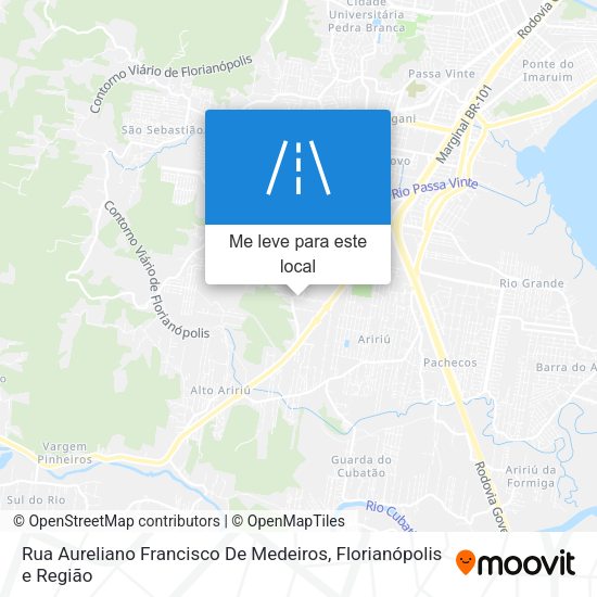 Rua Aureliano Francisco De Medeiros mapa