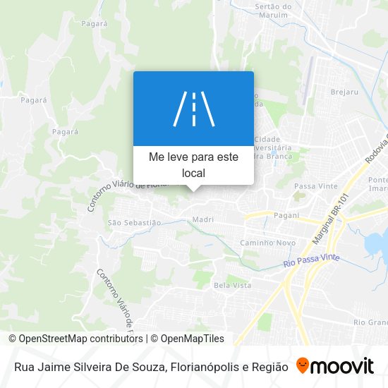 Rua Jaime Silveira De Souza mapa