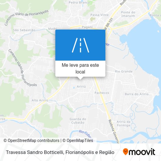 Travessa Sandro Botticelli mapa