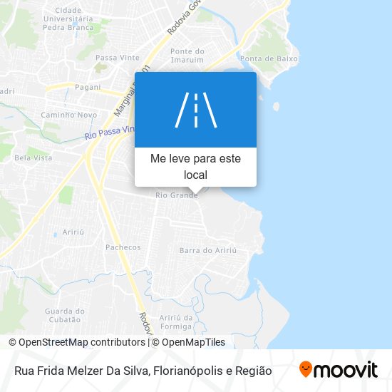 Rua Frida Melzer Da Silva mapa