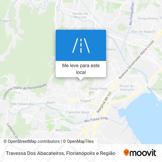 Travessa Dos Abacateiros mapa