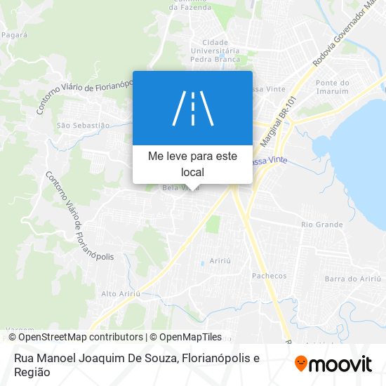 Rua Manoel Joaquim De Souza mapa