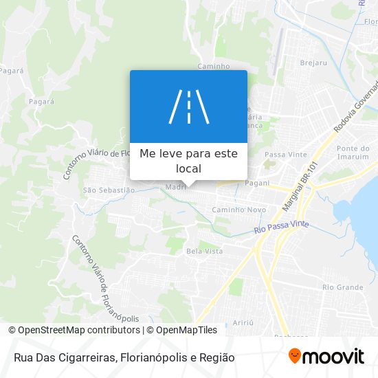 Rua Das Cigarreiras mapa