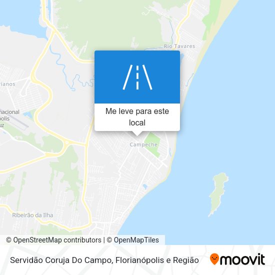 Servidão Coruja Do Campo mapa