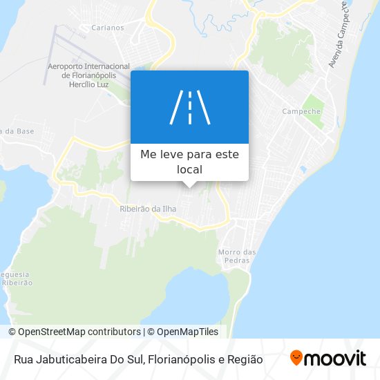 Rua Jabuticabeira Do Sul mapa